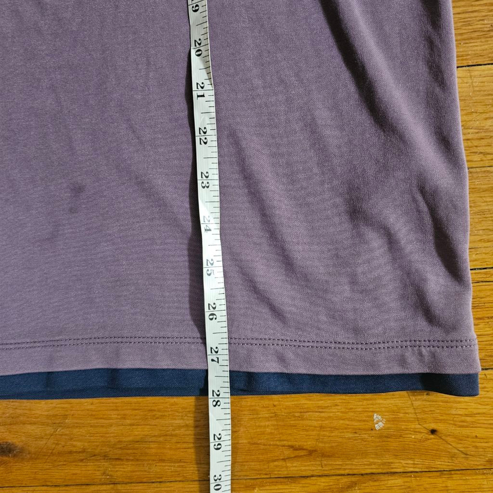 7 Diamonds Men's Polo Shirt Purple Navy Medium - Picture 4 of 8